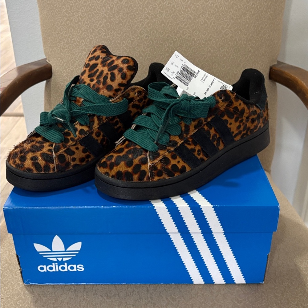 New Adidas Campus 00s Leopard Print
Black - JH9768